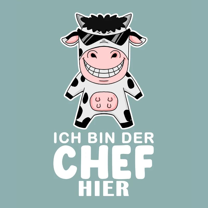 coole Kuh Chef Spruch