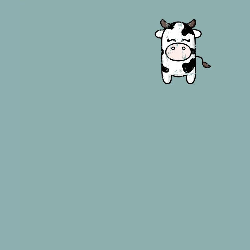 Mignon vache minimaliste Pocket Design