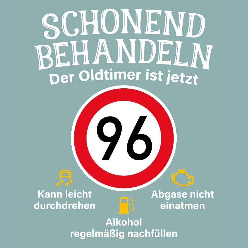96. Geburtstag Schonend Behandeln Oldtimer Ist 96