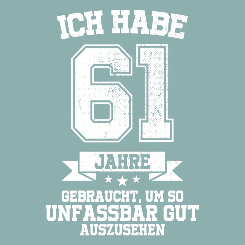61. Geburtstag Geschenk Habe 61 Jahre Gebraucht