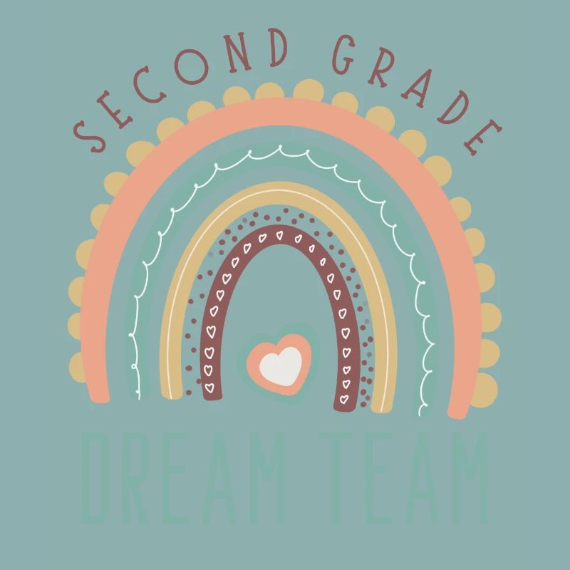 Second Grade Dream Team Retro Back To School