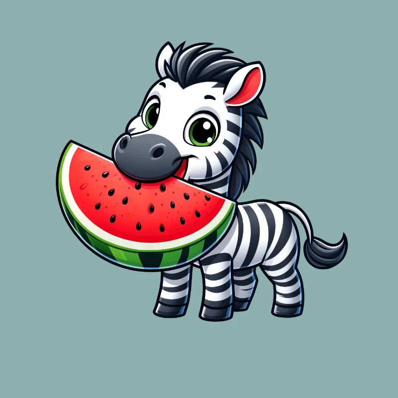 Zebra Melon Watermelon Fruit Fruity
