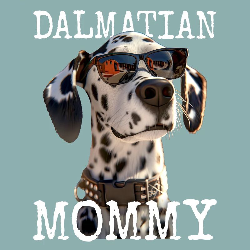 Dalmatiner Mommy Hunde Mama Mutter Muttertag Mom