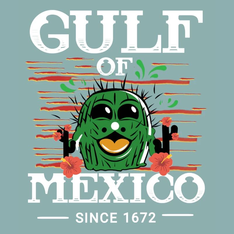 Mexique avec un cactus amusant