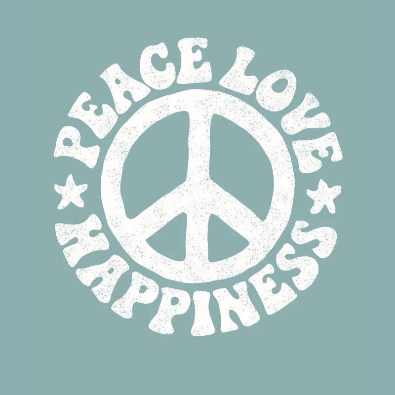 Friedenszeichen Friedenssymbol Hippie Geschenk