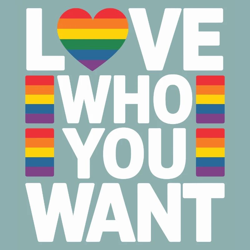 Liebe wen du willst: Regenbogenherz