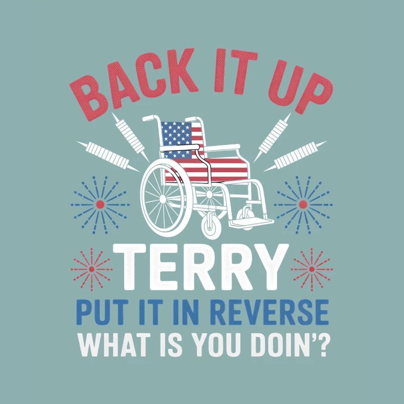 Back It Up Terry Feuerwerk Rollstuhl