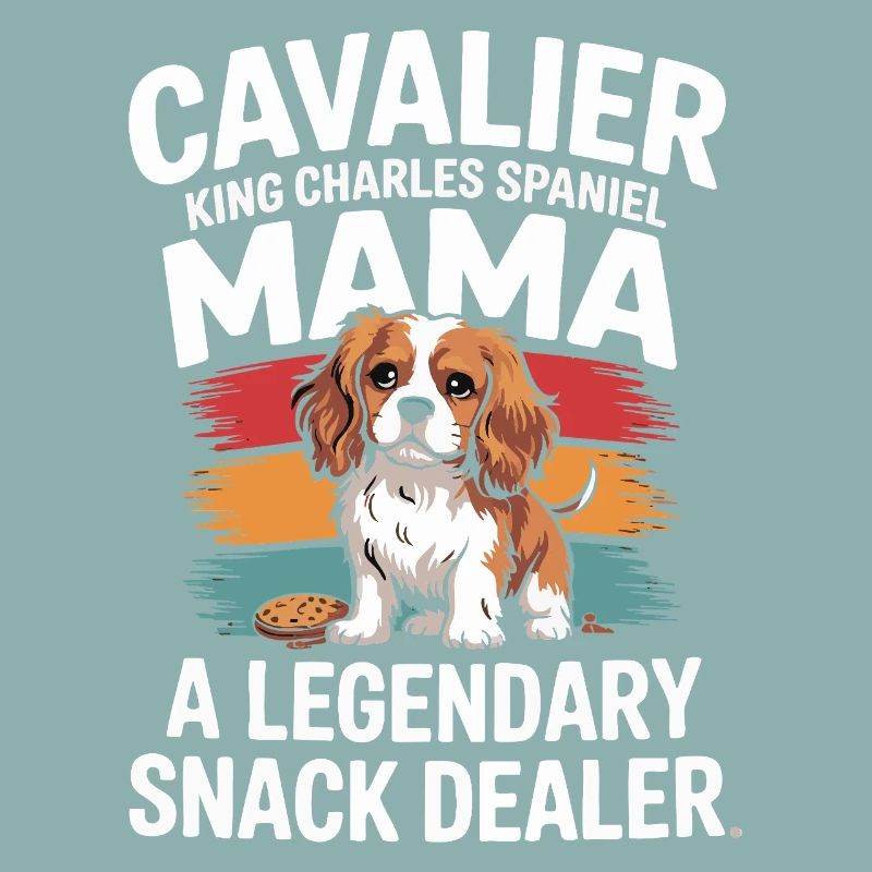 Cavalier King Charles Mama Revendeur de collations légendaire