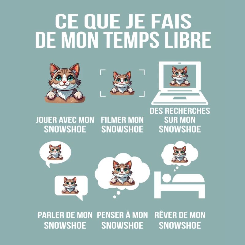 Ce que je fais de mon temps libre Snowshoe