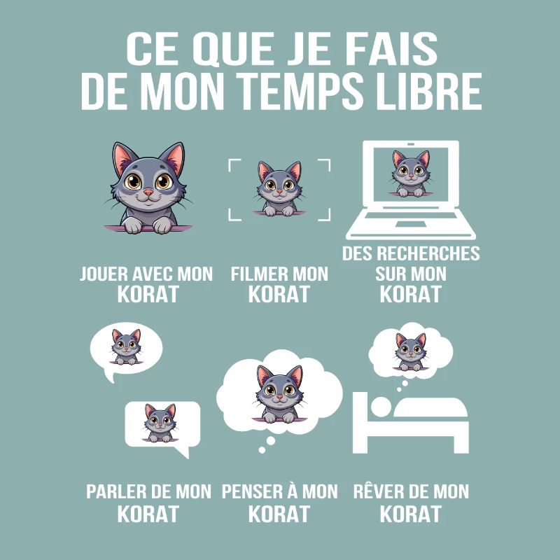 Ce que je fais de mon temps libre Korat