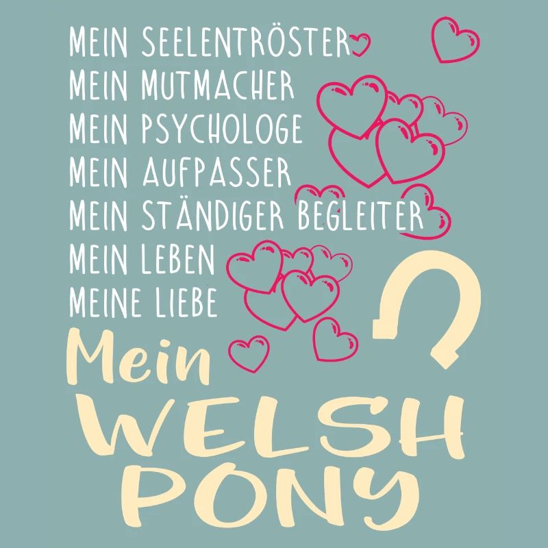 WELSH-PONY -Katze