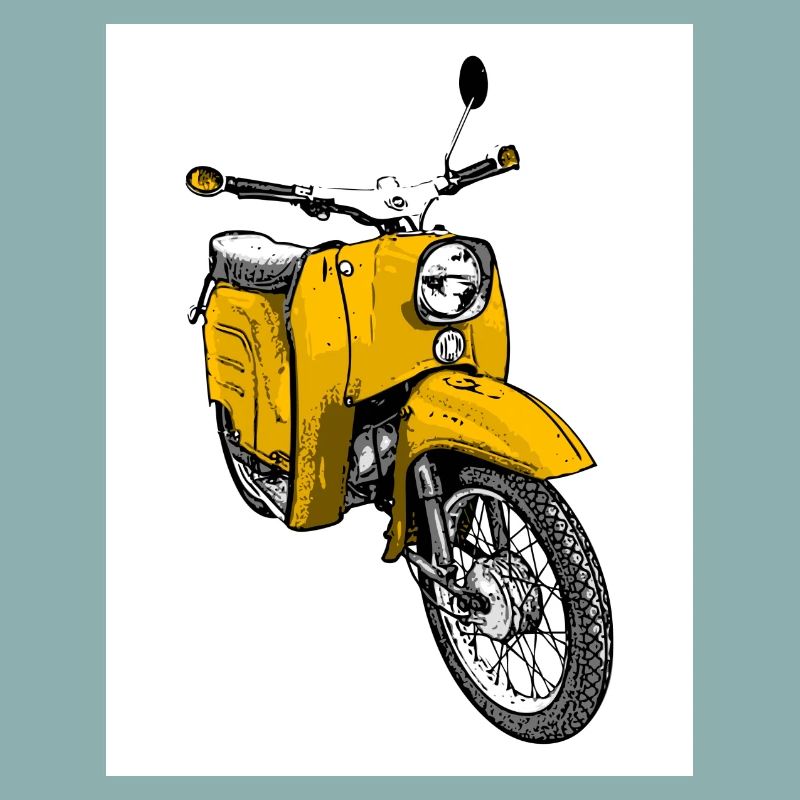 Die Schwalbenfahrer-Tasse (gelb)