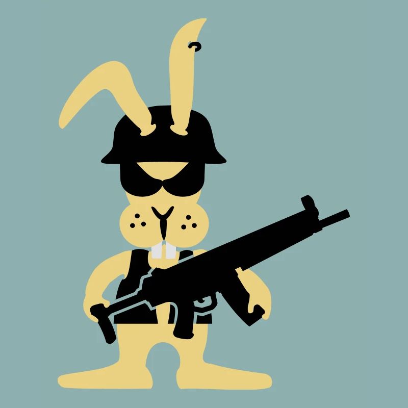 GI bunny punk, Le soldat de lièvre (3c)