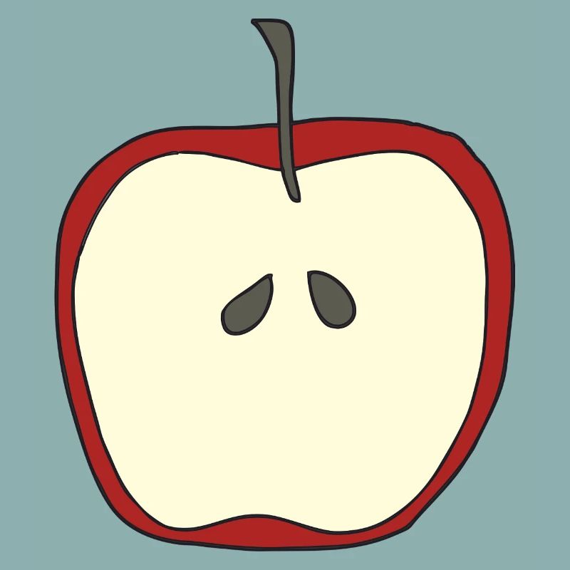 Pomme tranchée