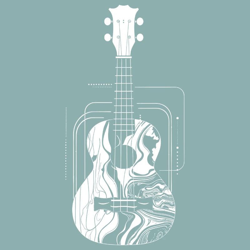 Ukulele Drawing
