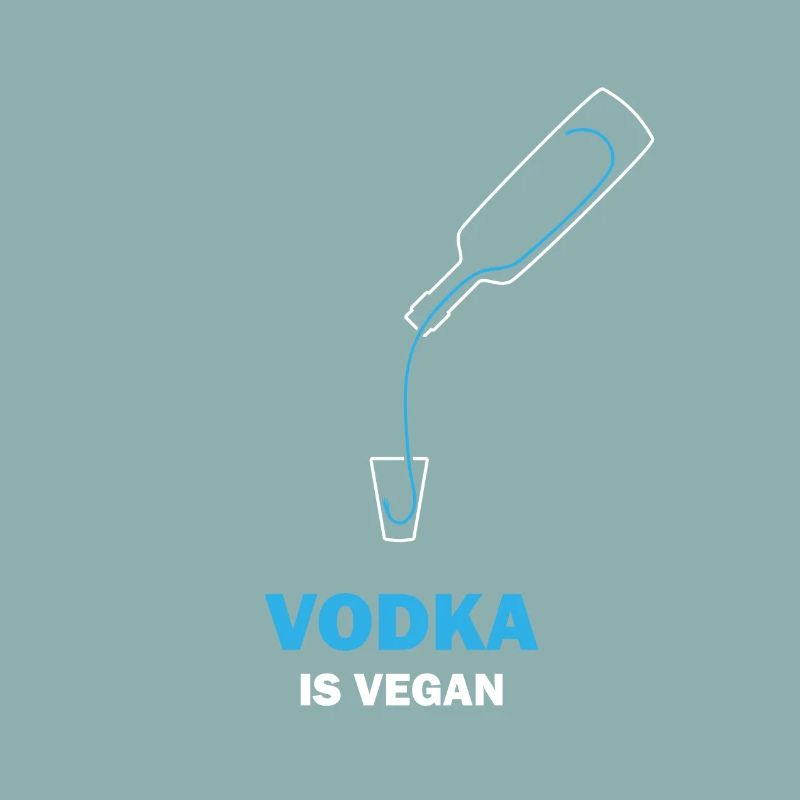 Veggie / Vegan: Vodka est végétalien