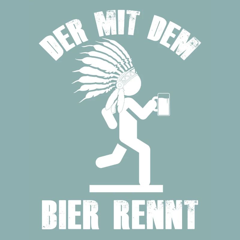 Der mit dem Bier rennt