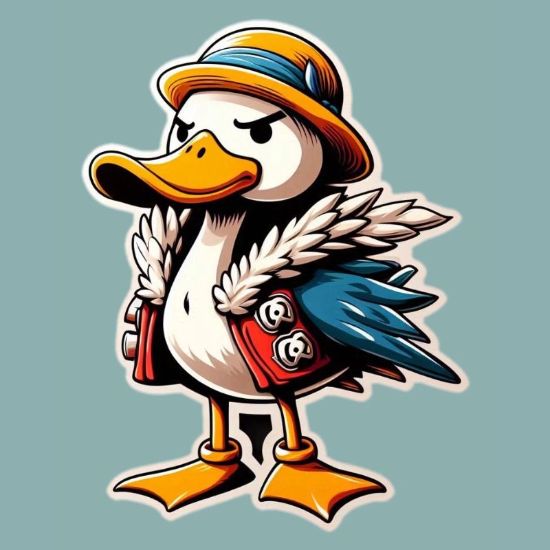 Duck seeks quarrel