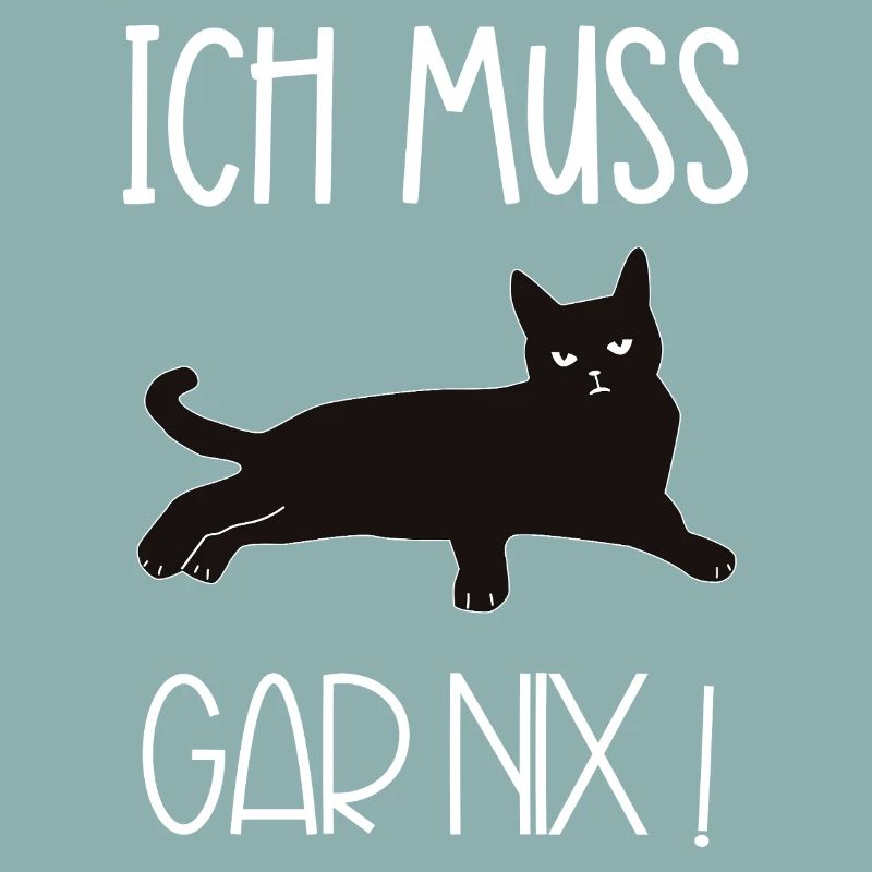 Katze ich muss gar nix