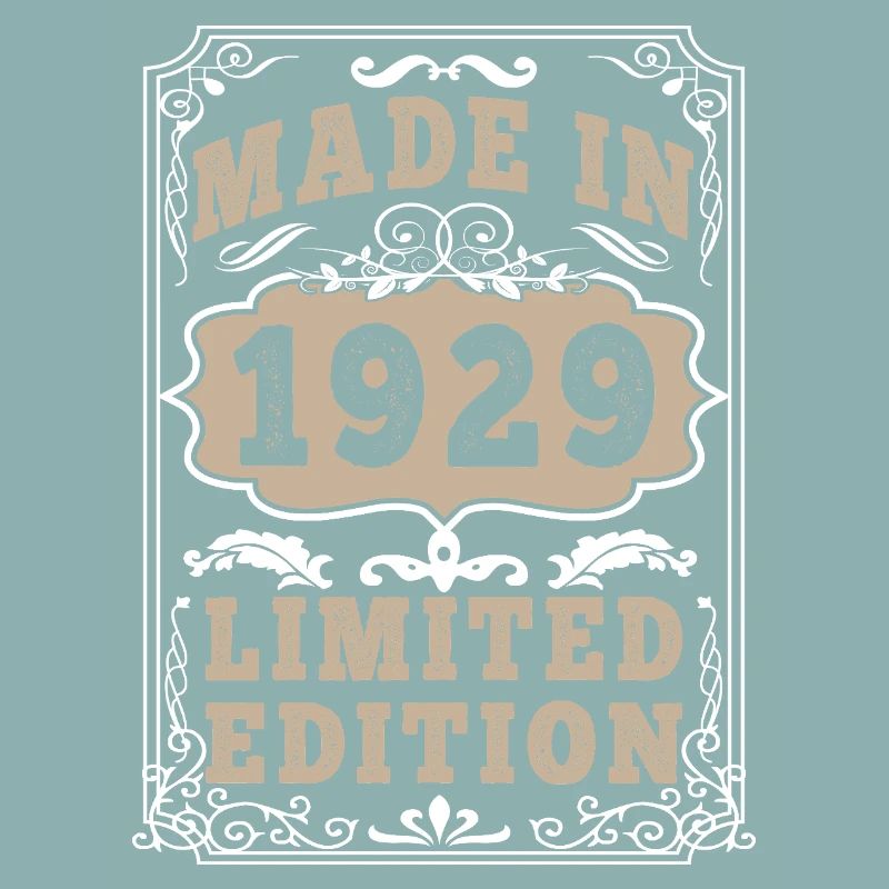 Original 1929 Vintage Vintage Retro Geburtstag