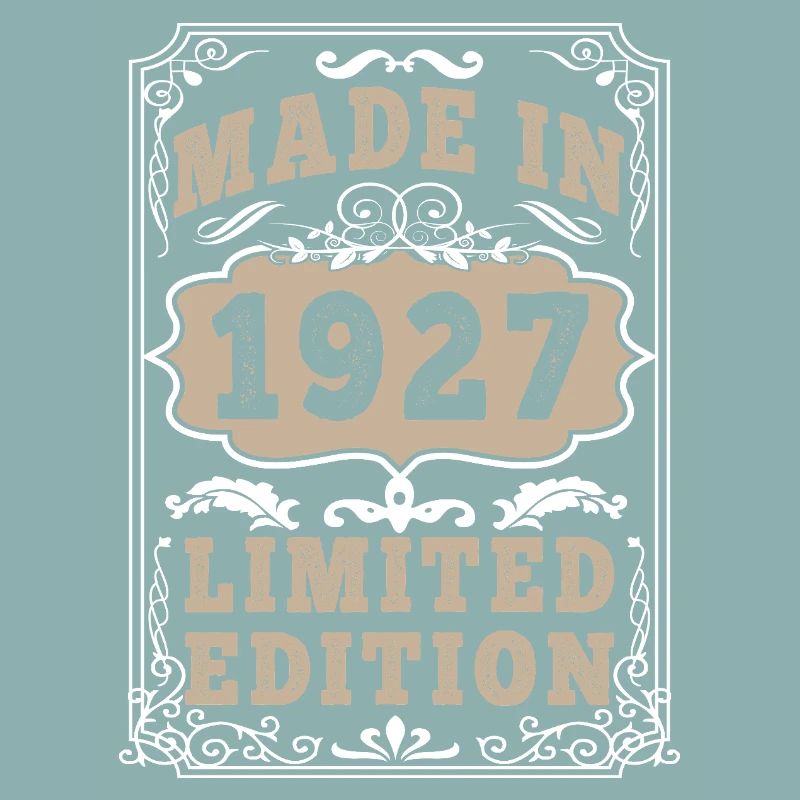 Original 1927 Vintage Vintage Retro Geburtstag