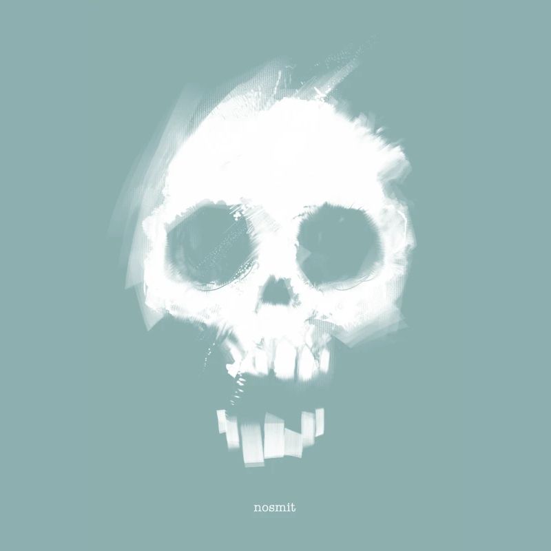 Black White Skull Men's T-Shirts