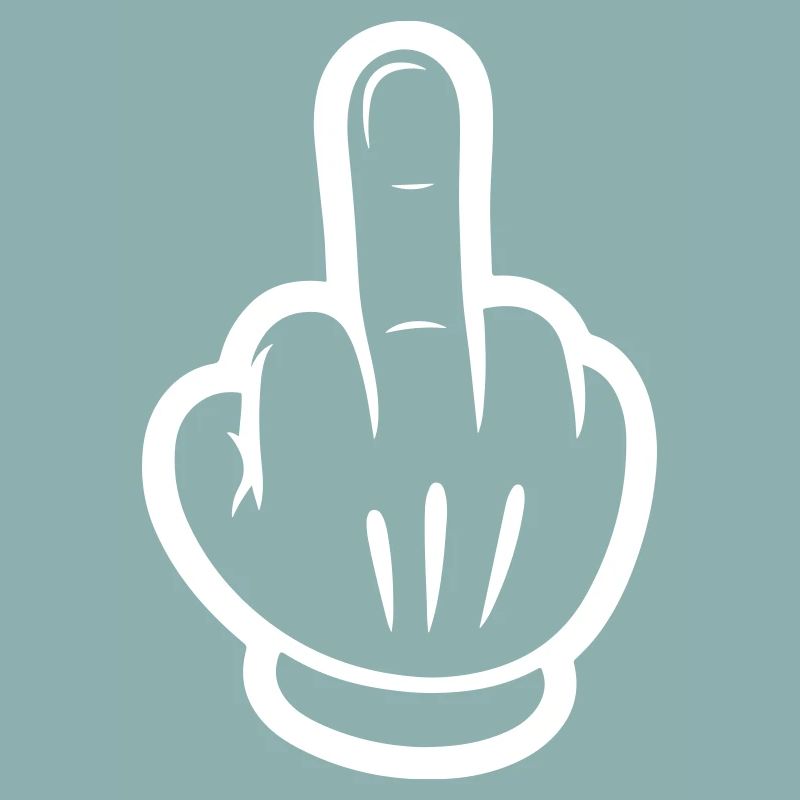 Mittelfinger Comic Hand