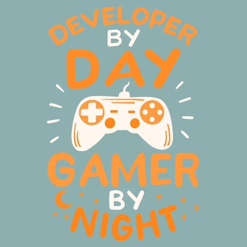 Developer By Day Gamer By Night Entwickler Zocker