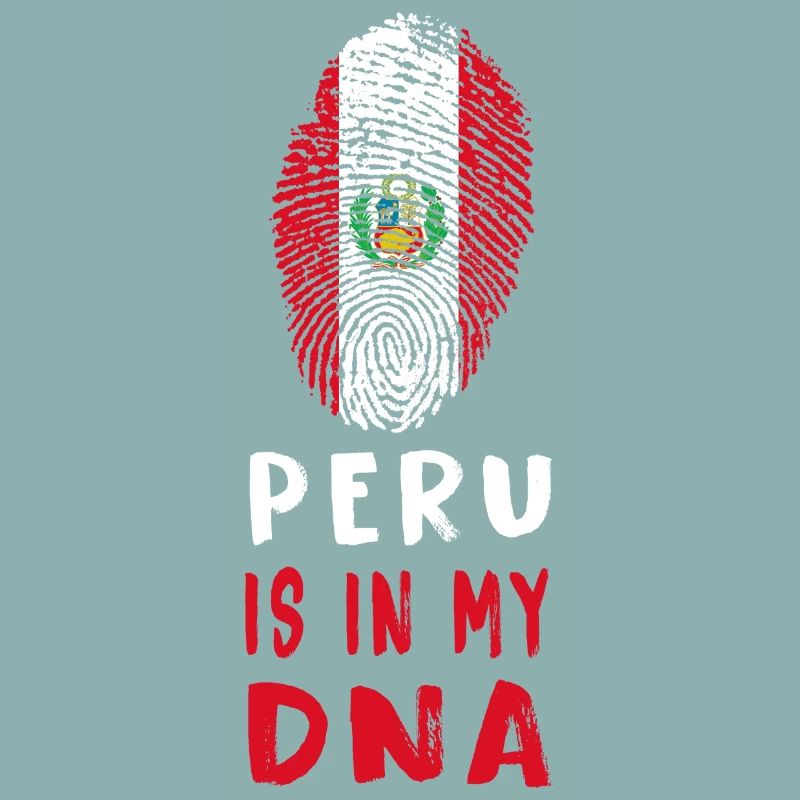 Peru is in my DNA design / gift idea