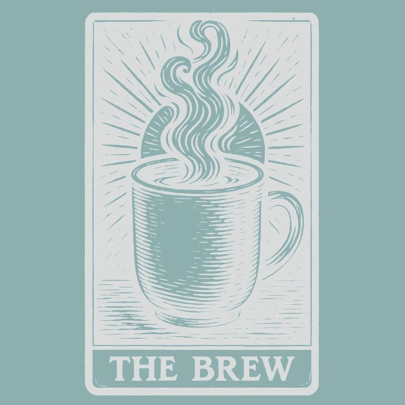 La carte de tarot Brew – Art de la divination du café