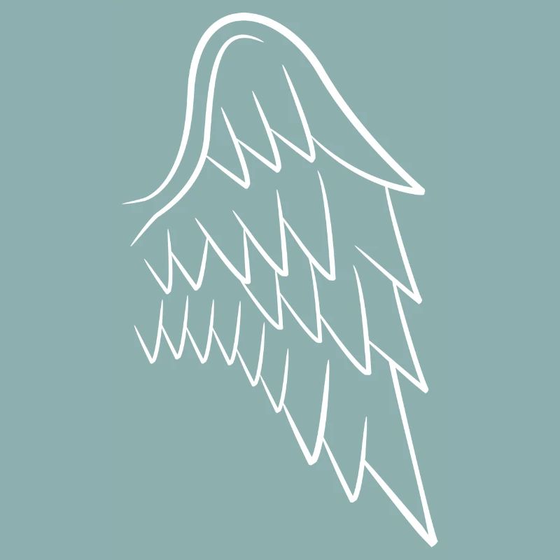 Ailes angéliques à gauche