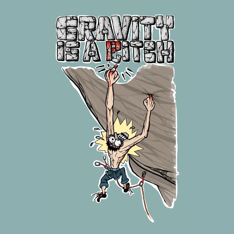 Gravity Climbing T Shirt