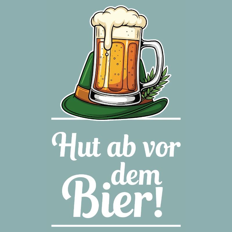Hut ab vor dem Bier !