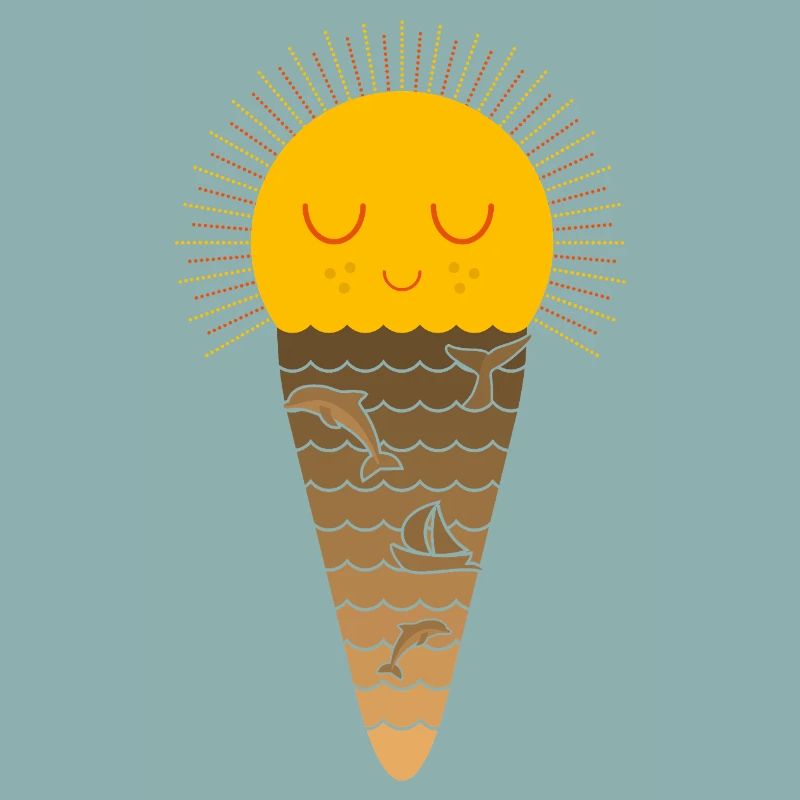 Sonne (Waffel-Eis)
