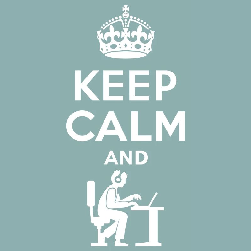 Keep Calm - Nerd - Programmieren - Gamen