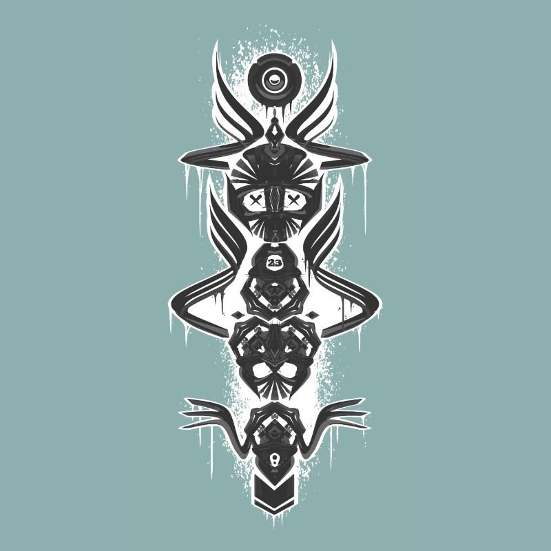 Totem skull 23