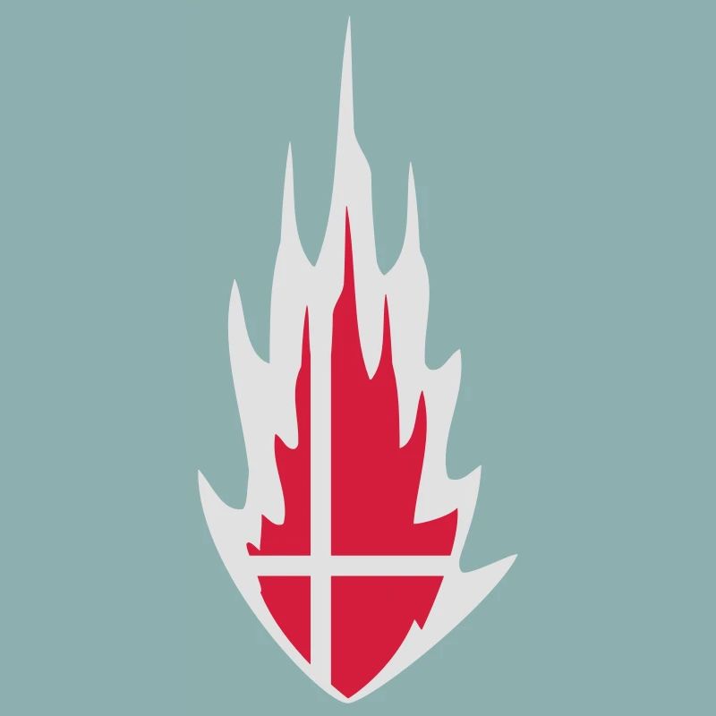 Denmark Danmark Fire Flame Design