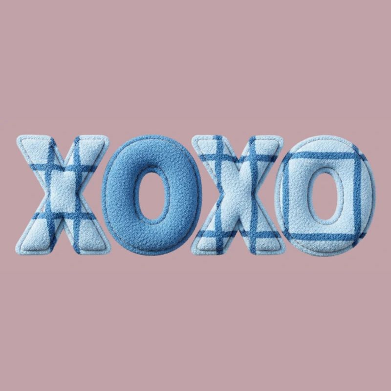 XOXO Patchwork Look mit Stoff Optik