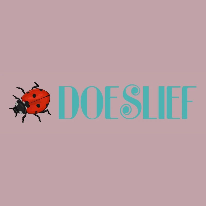 Sweet Ladybug Black Dots