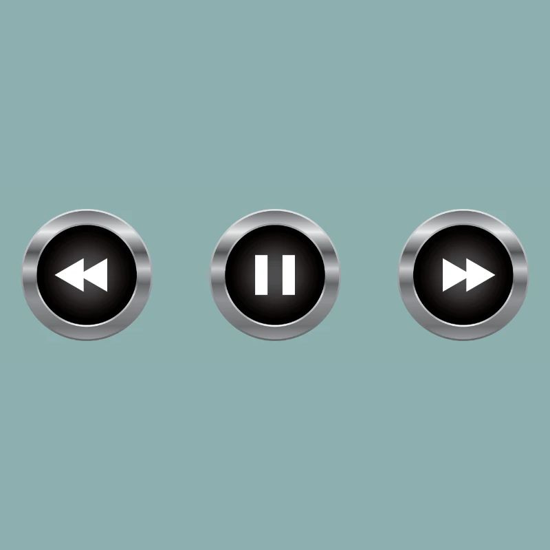 Audio control buttons