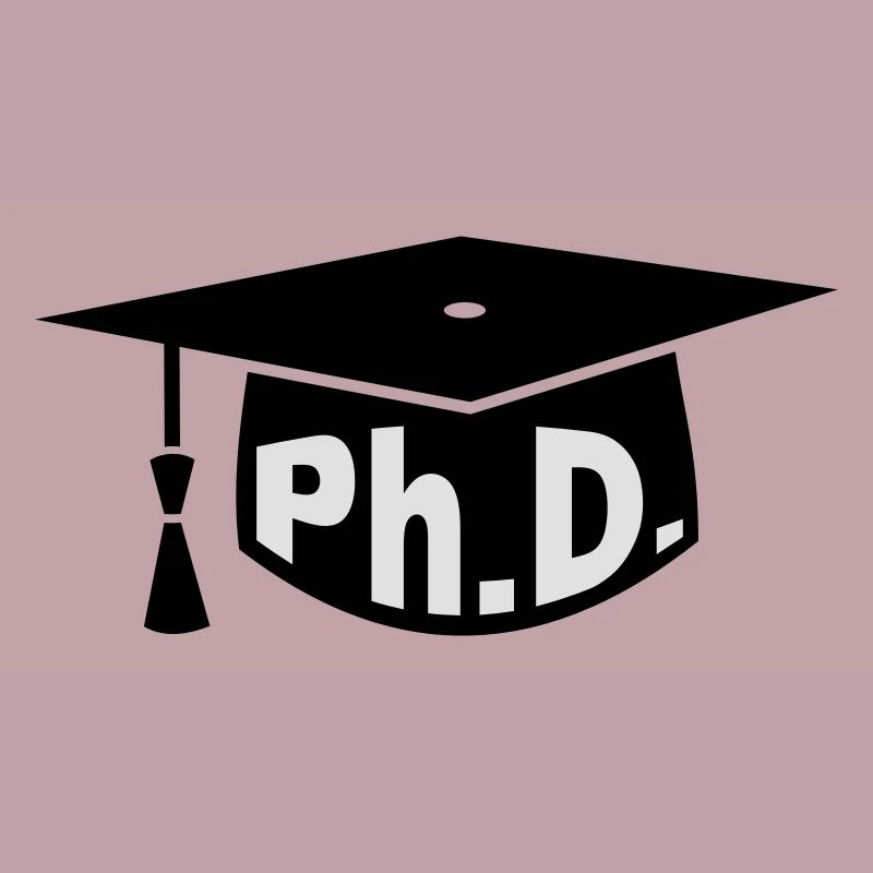 Doktor - Studium - Geschenk - Doktorhut - PhD