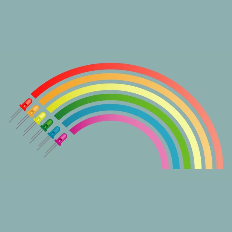 Regenbogen LED