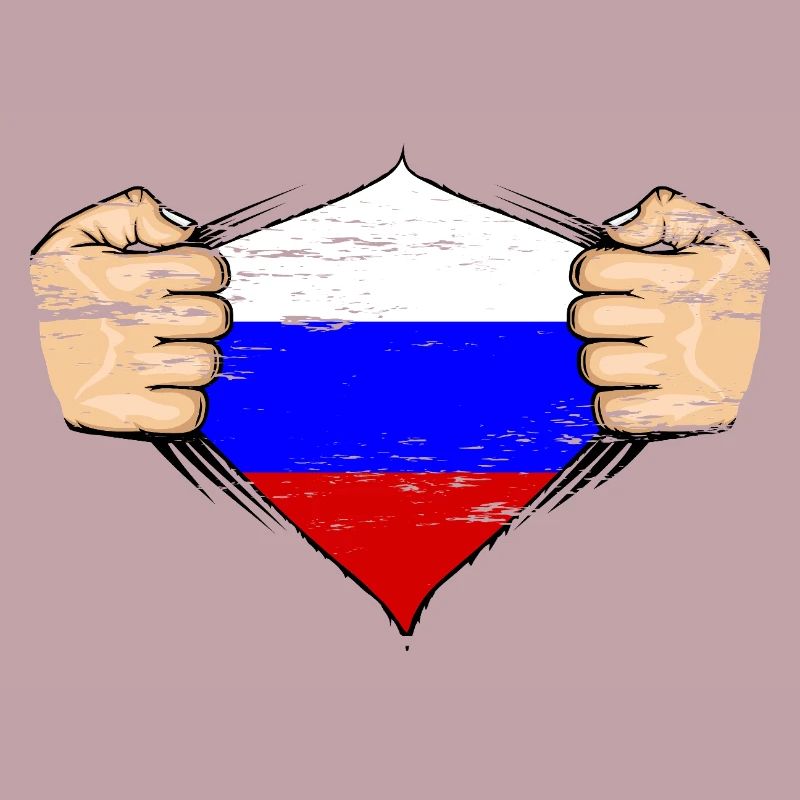 Conception du drapeau de la Russie utilisée