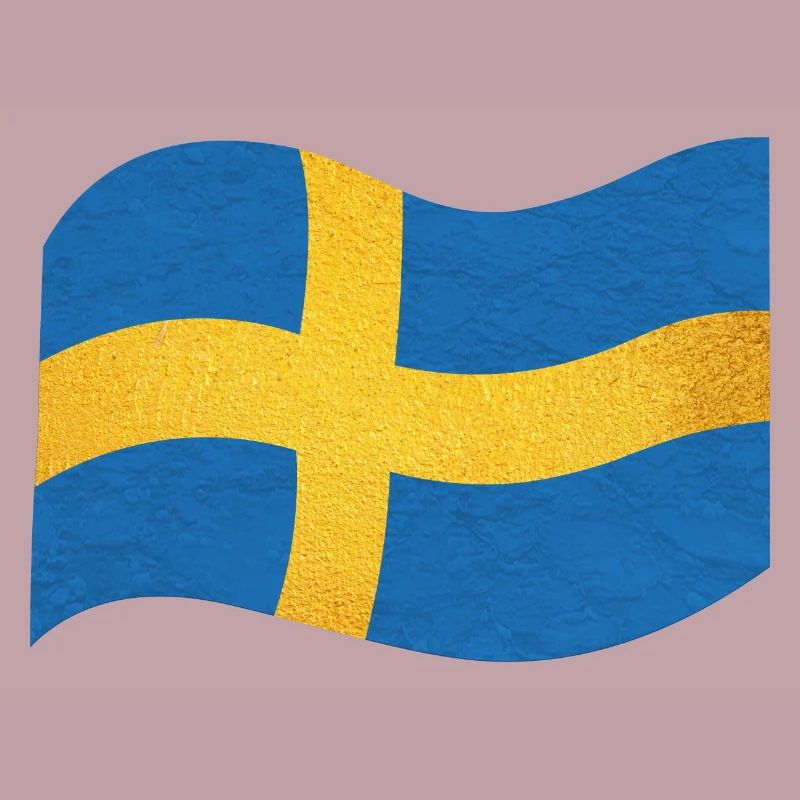 Le drapeau de la Suède Sverige