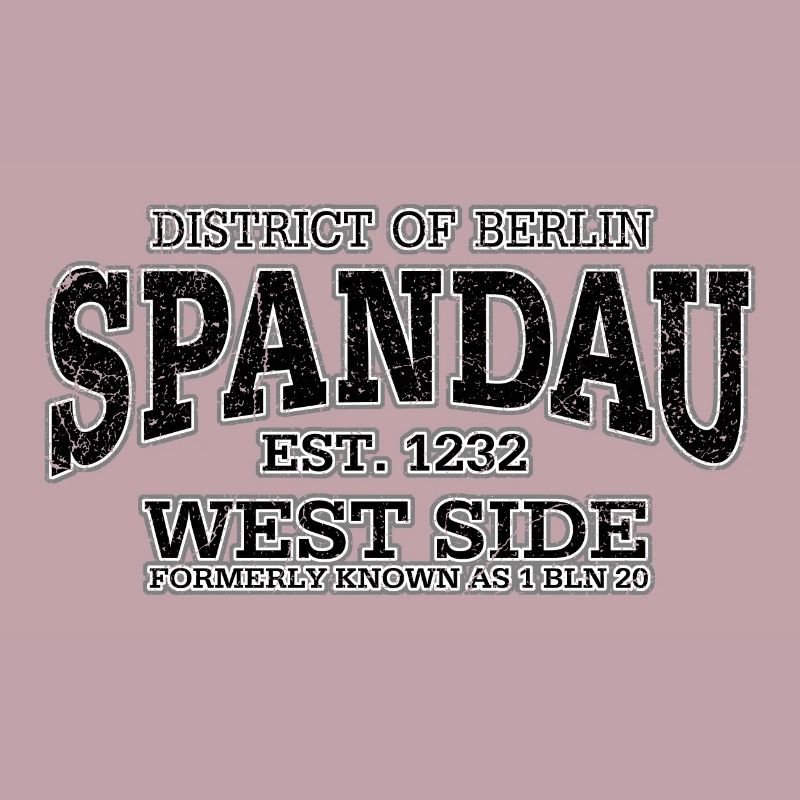 Berlin Spandau (oldstyle black print)