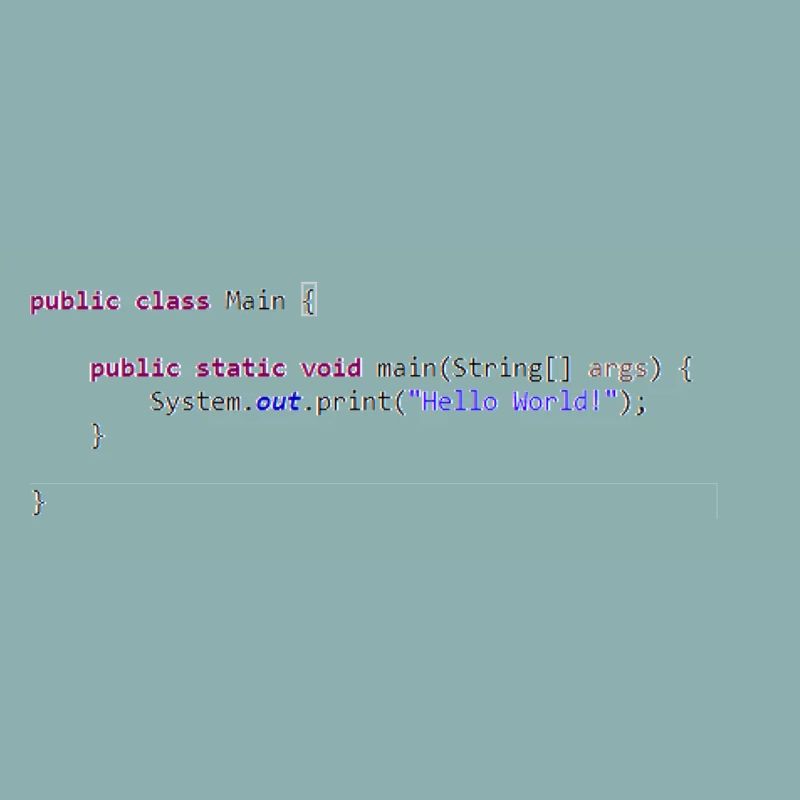 Java Hello World! gift idea