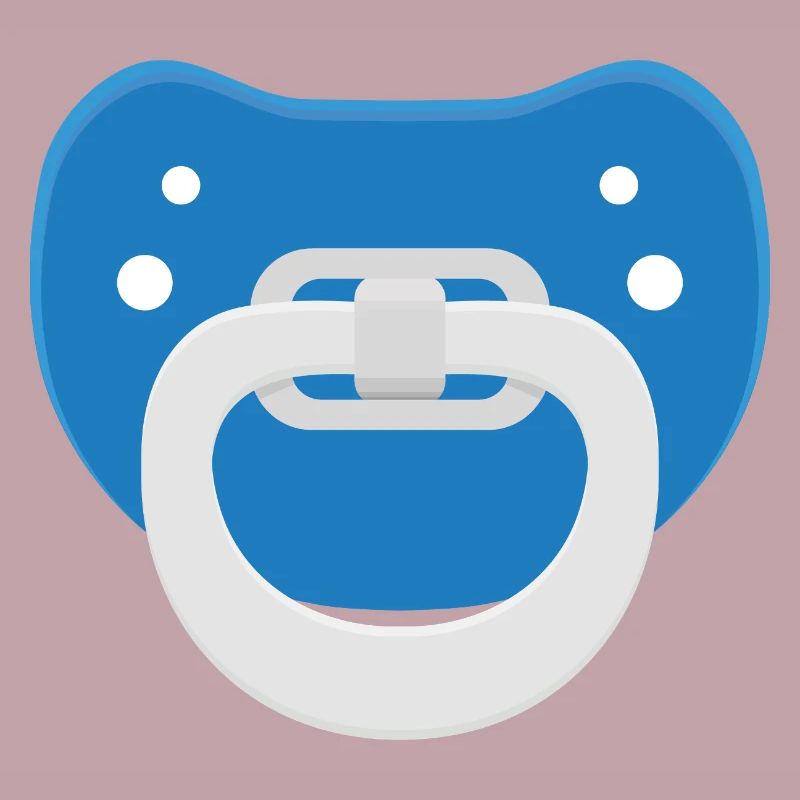 Blue pacifier