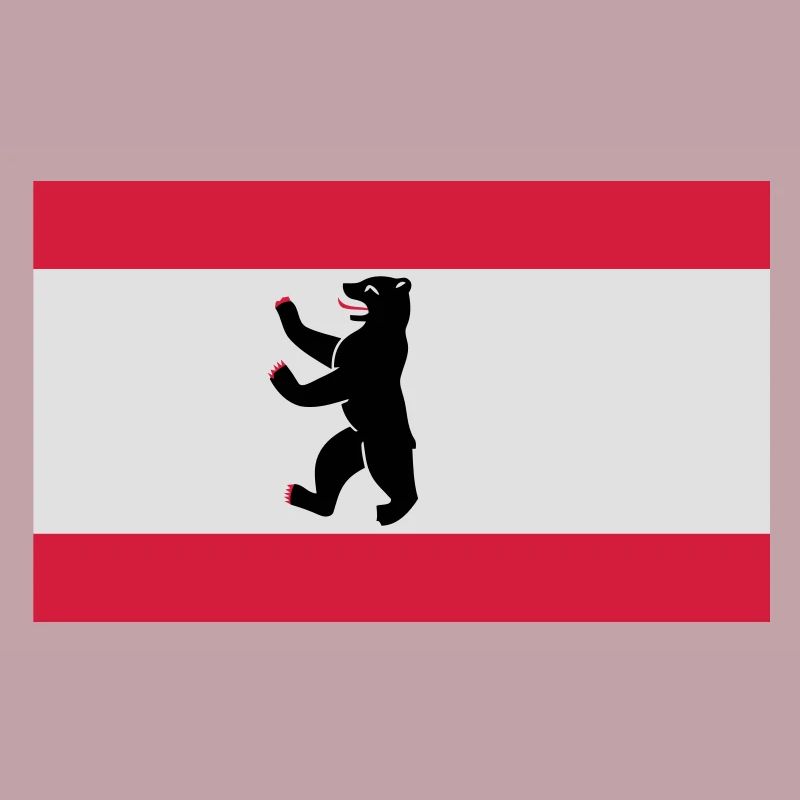 Flagge von Berlin