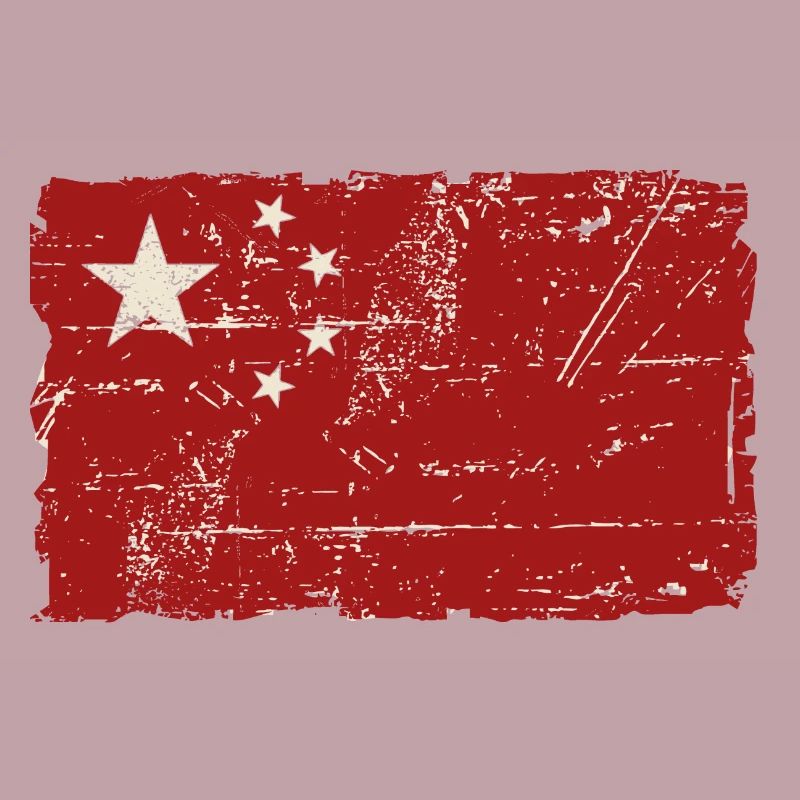 China Vintage Flag