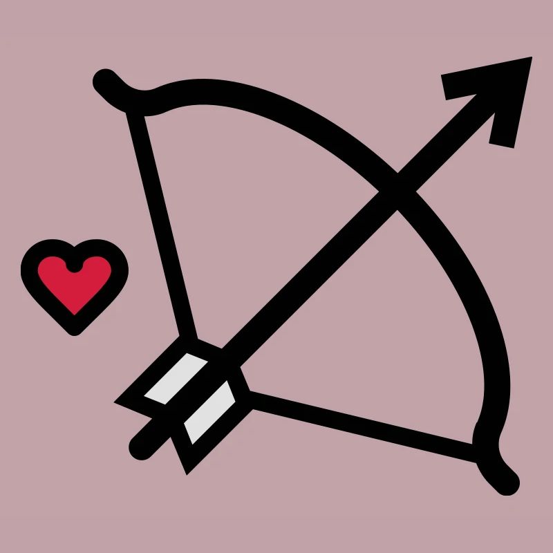 Arc et flèche Flèche de Cupidon pour les amoureux
